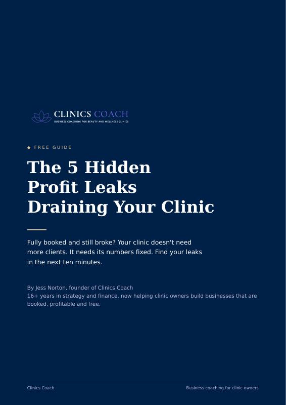 5 Hidden Profit Leaks guide cover